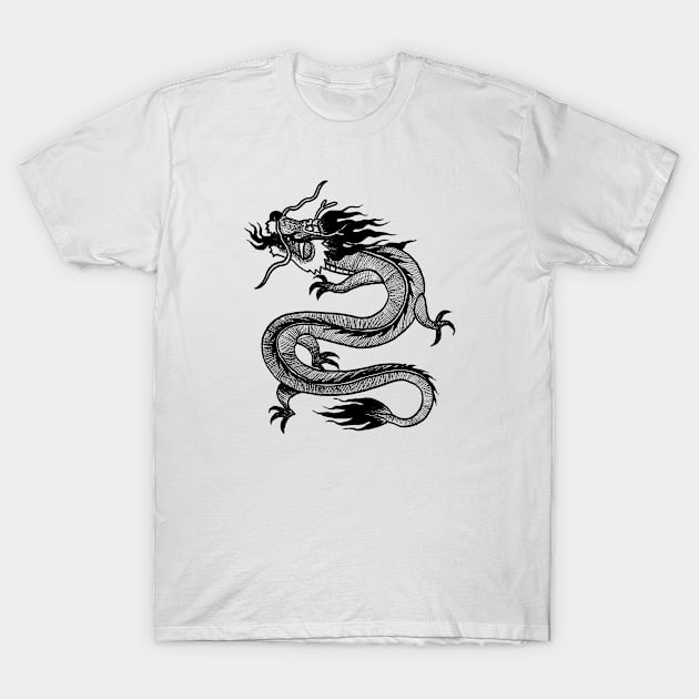 Dragon T-Shirt by RicardoCarn